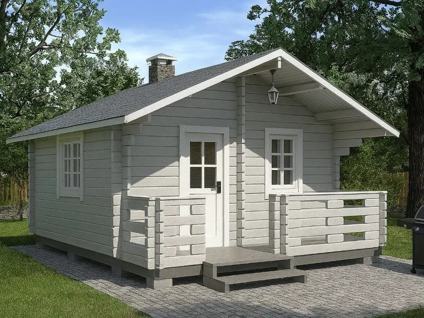 Баня из бруса "Душка"