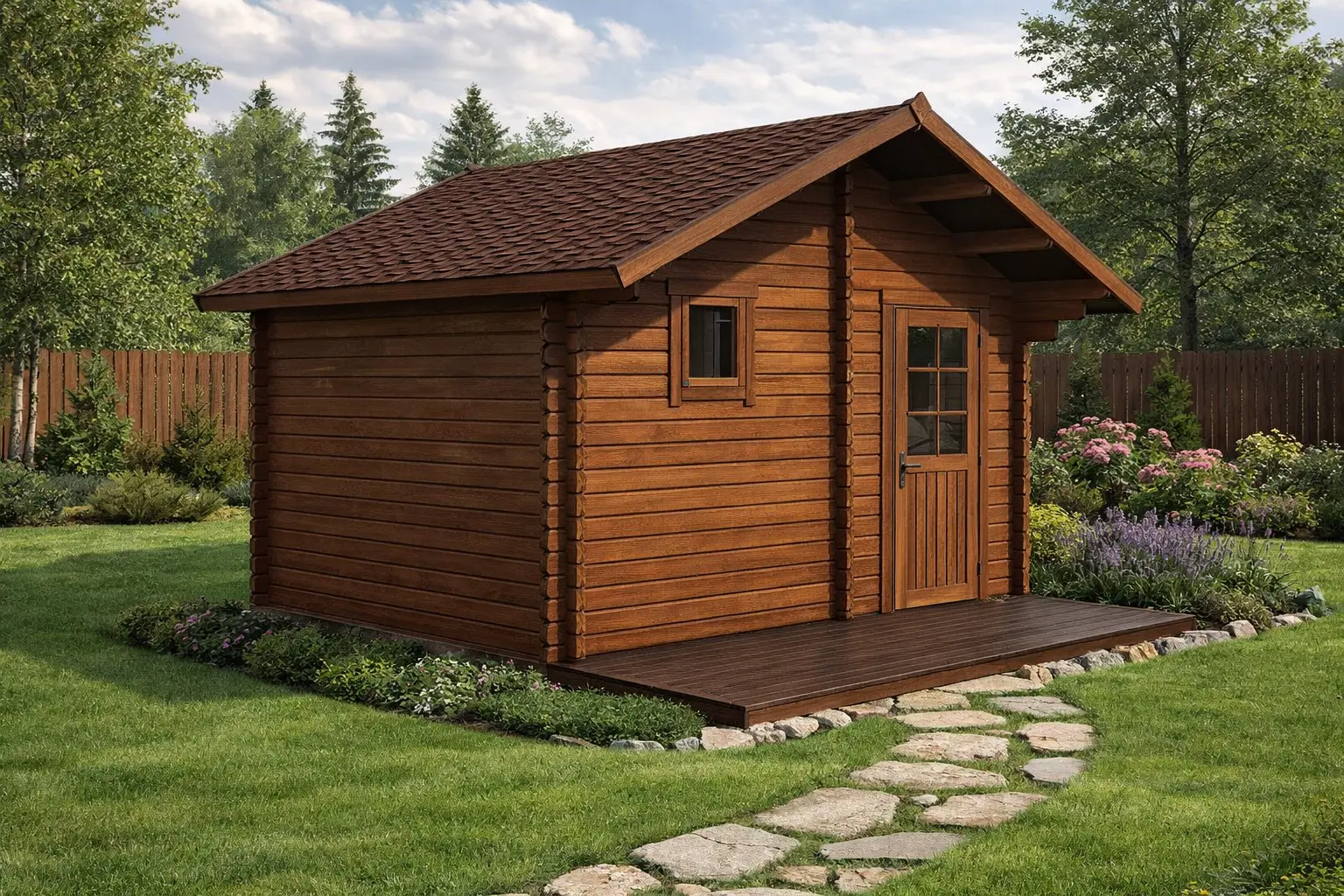 Баня из бруса "Орша"