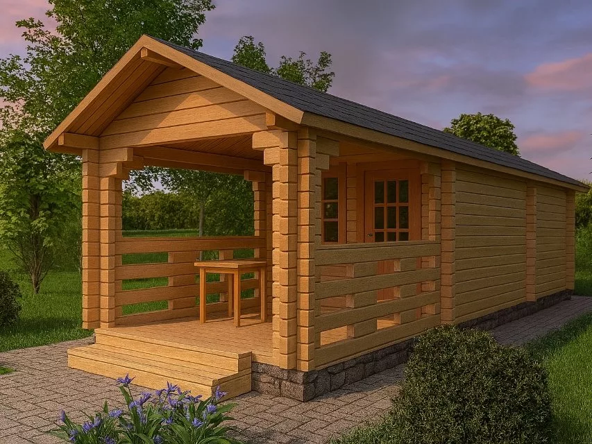 Баня из бруса "Трамвай Желание"