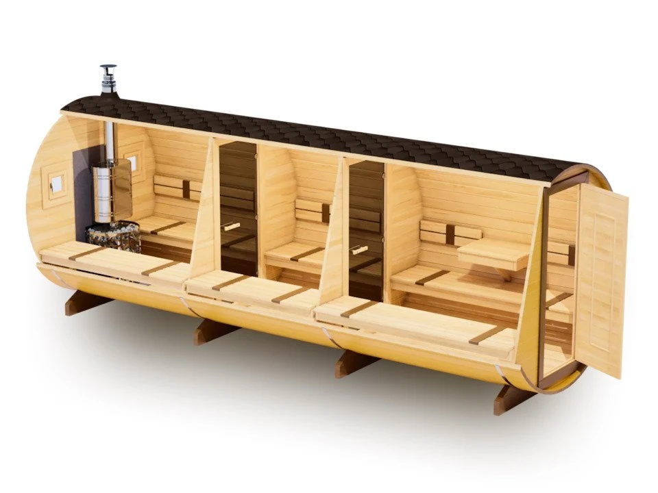 Баня бочка 5 метров