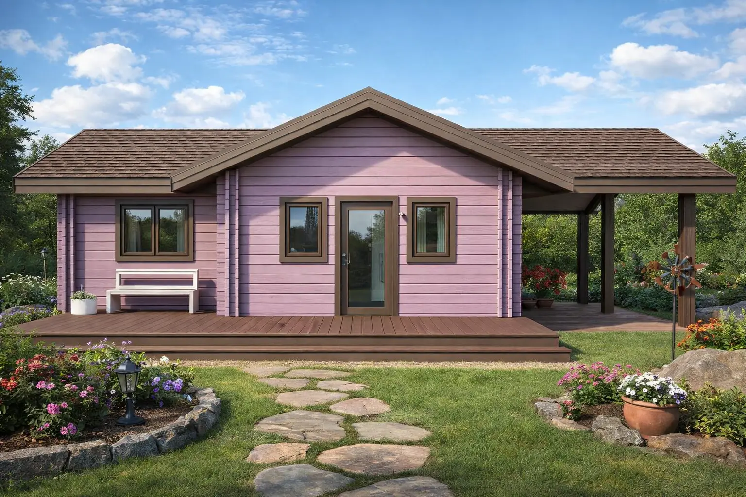 Дом из бруса "Langepas Mini"