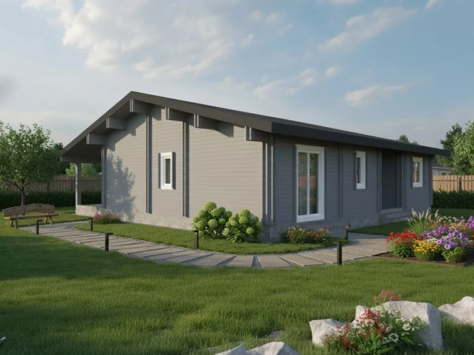 Дом из бруса "Ревьера-2"