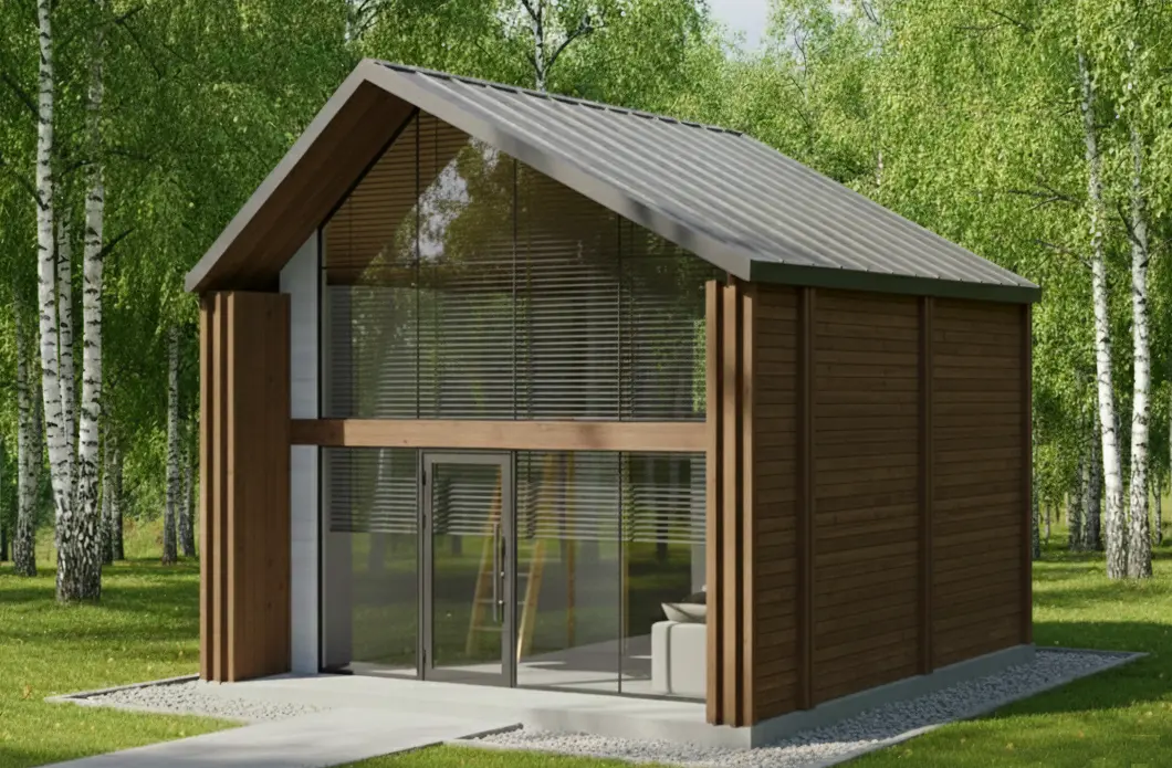 Дом из бруса "Студия-2"