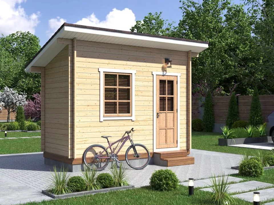 Кладовая из бруса «Забота»