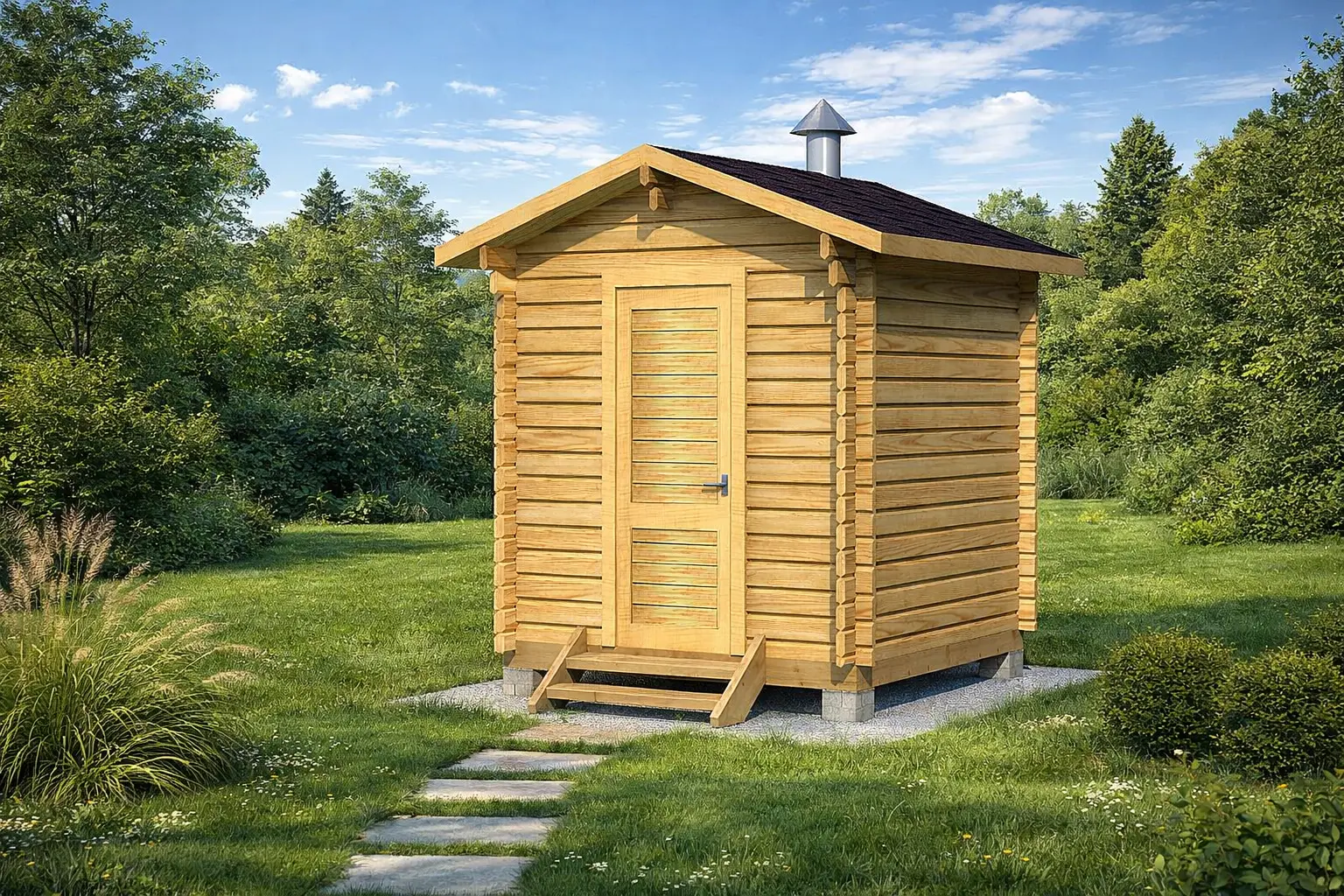 Мини баня 2.5 метра