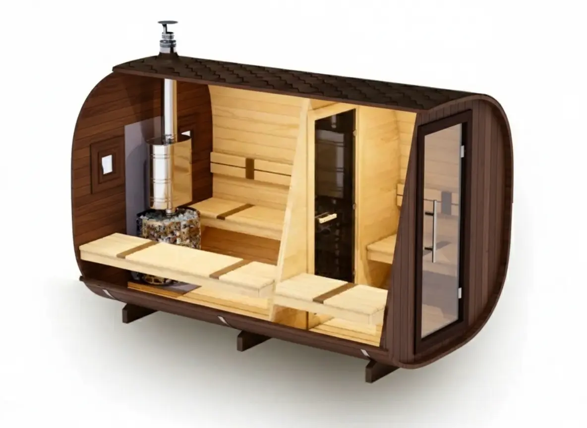 Баня квадро 3.5 метра