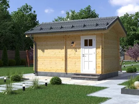 Проект дома из бруса Мастерская «Хозяин»