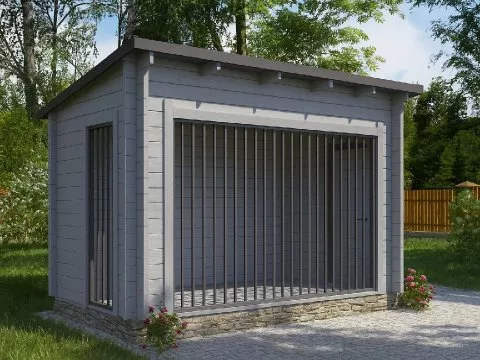 Проект дома из бруса Вольер «Белка и Стрелка»