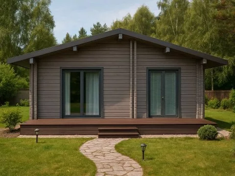 Проект дома из бруса Честер