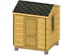 Дачная бытовка 2.5x2.3