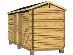 Дачная бытовка 6x2.3 два блока.