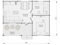Дачный дом «Гармоничный»