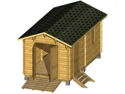 Гараж для садовой техники «Любимец»