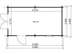 Гараж для садовой техники «Любимец»