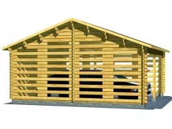 Навес на две машины «8 колёс»