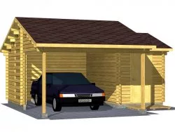 Навес с мастерской «Умелые руки»