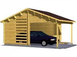 Навес с мастерской «Умелые руки»