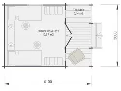 Садовый домик «Эталонный»