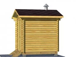 Мини-баня 2.5м