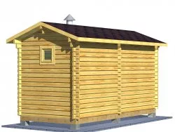 Мини-баня 5м (два помещения)