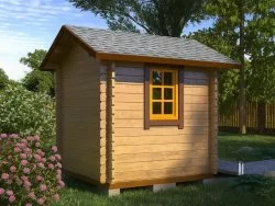 Деревянный сарай для дачи 2х2 «Хобби М»