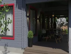 Дом из двойного бруса «Тайга»